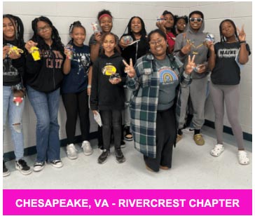 excellence girls club chesapeake va rivercrest chapter